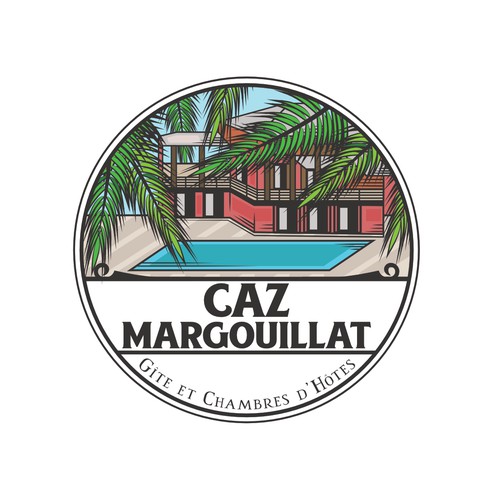 Vacation house logo design 