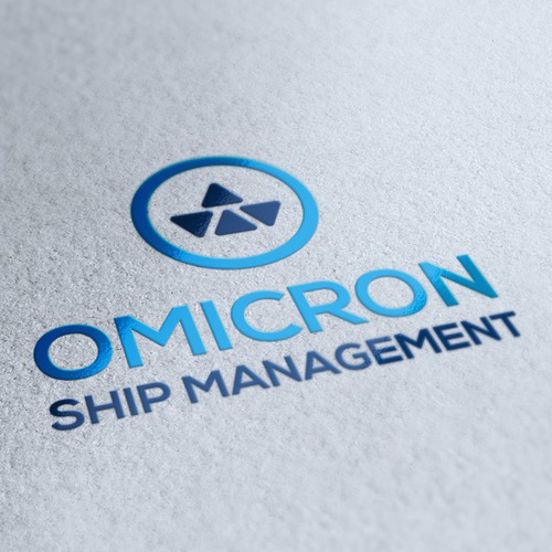 Create the next logo for OMICRON SHIP MANAGEMENT