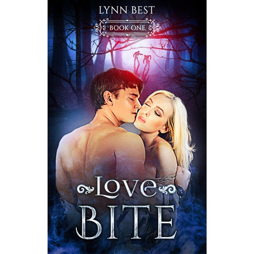 Book cover design for Love bite