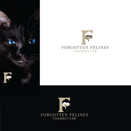 SOLD - Logo for felines foundation