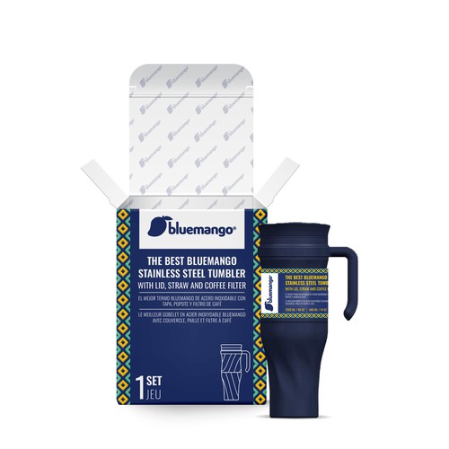 Packaging Design Concept for Tumbler Product form Mexico