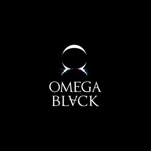 Edgy logo for Omega Black