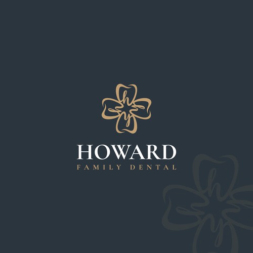 Logo design for Family Dental business - Luxury meets high end dental office