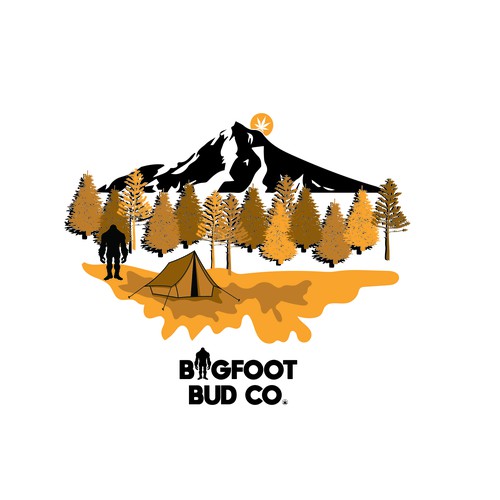 Bigfoot Bud co. Branding 
