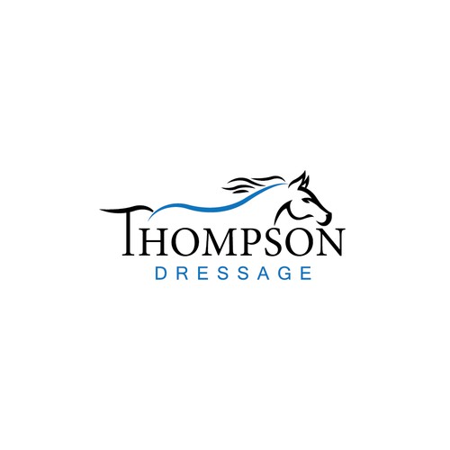 Logo for equestrian horse business