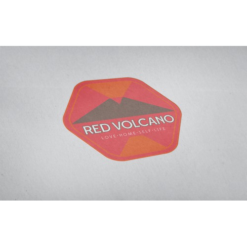 New logo and business card wanted for Red Volcano