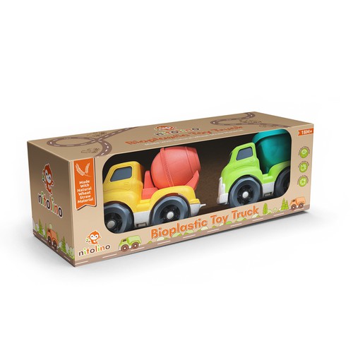 Bioplastic Toy Truck Packaging