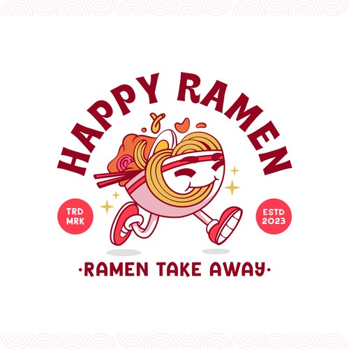 Happy Ramen Mascot