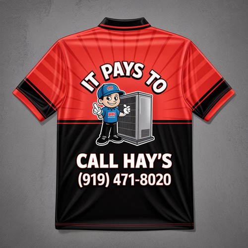 HVAC Company T-shirt / Uniform Design
