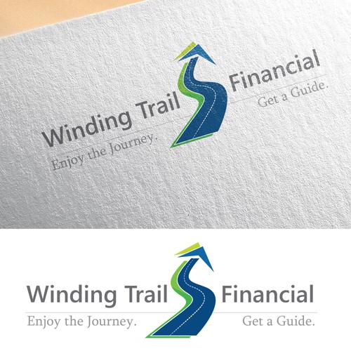 Logo concept for Winding Trail Financial