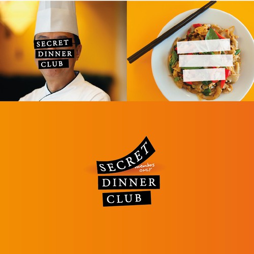simple but meaningful Logo for a Secret Dinning Club
