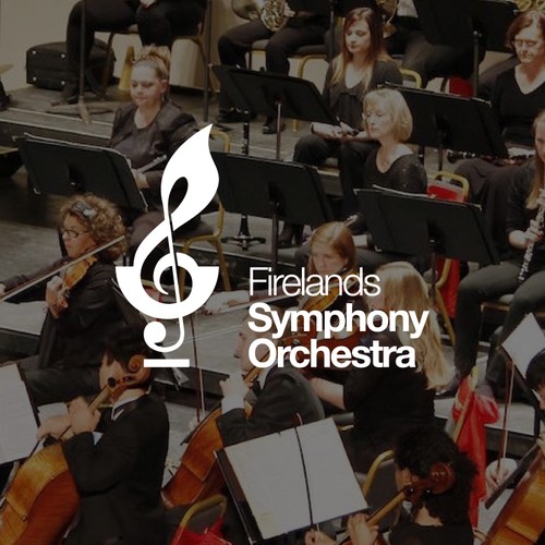 Firelands Symphony Orchestra Logo Design