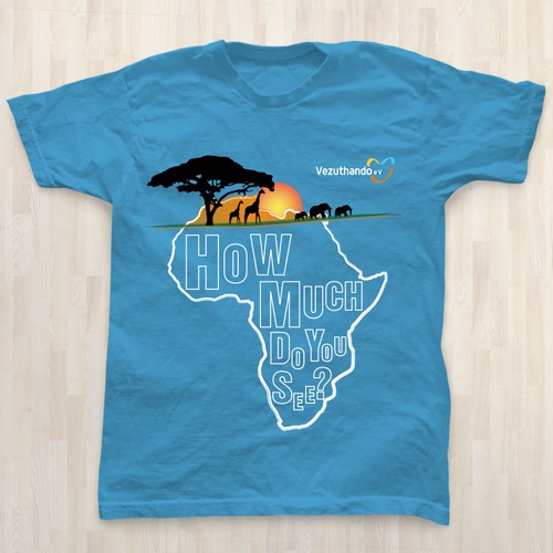 99nonprofits: we support Vezuthando with a newT-Shirt Design