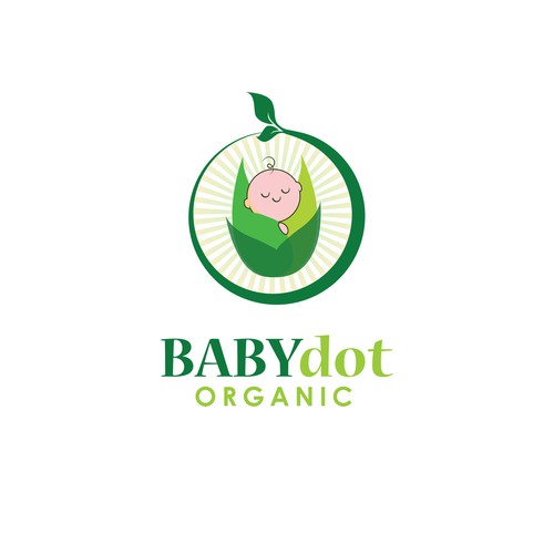 Baby Dot Oranigc Logo #2