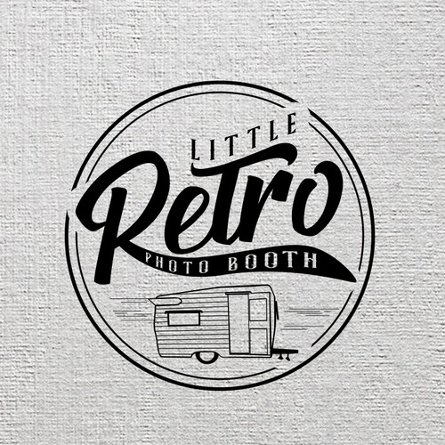 Vintage logo for a classic photo booth