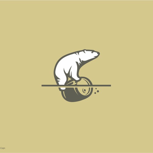 Design for a very northerly brewery .. using the tagline "a taste above the rest".  Bit of a play on geographics as well as physical positioning with the polar beer.