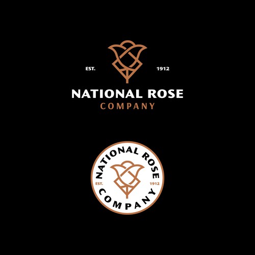 Logo concept for National Rose