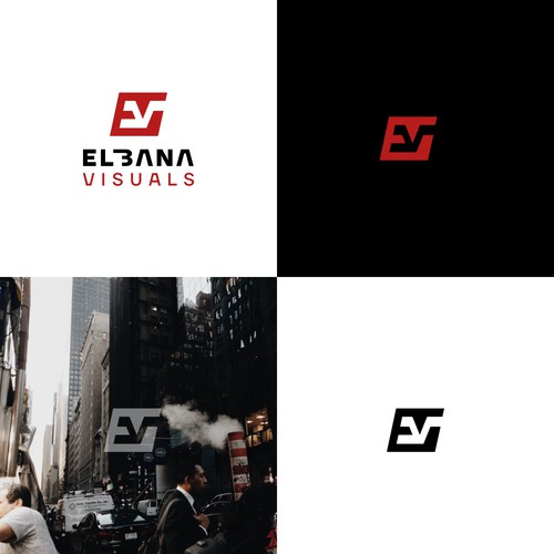 Logo concept for Elbana Visuals