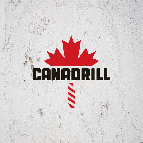 logo concept for drilling company