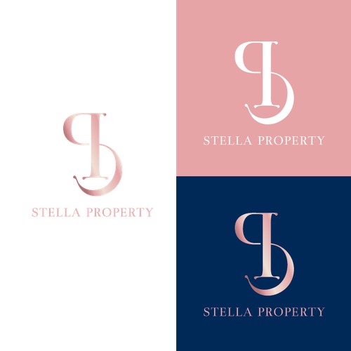 Luxurious logo for a real estate company
