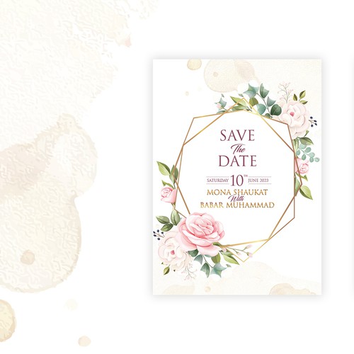 Wedding card