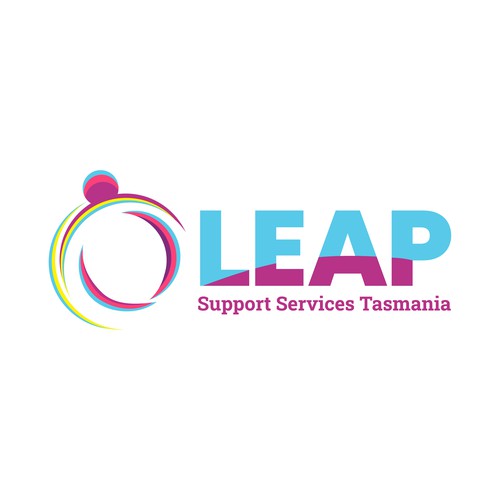 The LEAP Support Services Tasmania logo