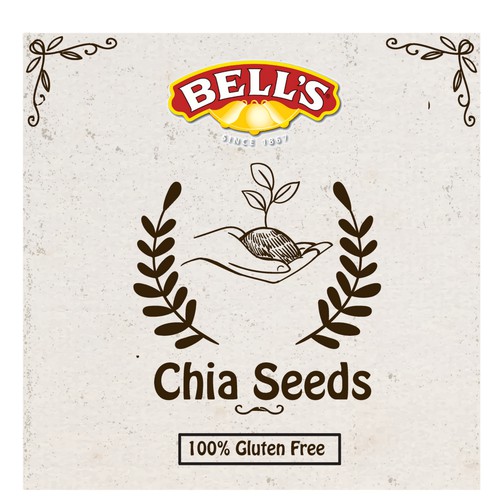 Product packing for Chia Seed Container