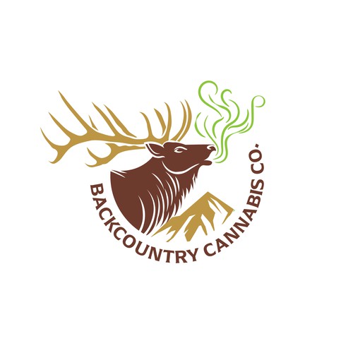 Rustic Mountain-top Cannabis Dispensary logo