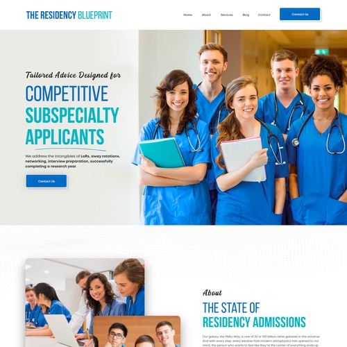 Medical Consultancy Website Design