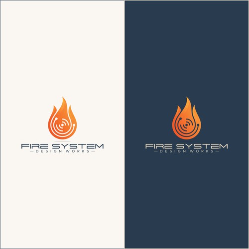 Logo concept for Fire System
