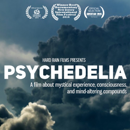 Psychedelic poster for documentary