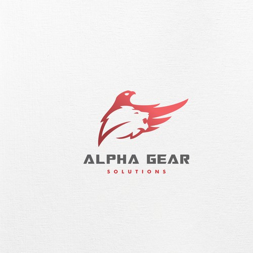 Strong powerful Apex predator outdoor & hunting logo