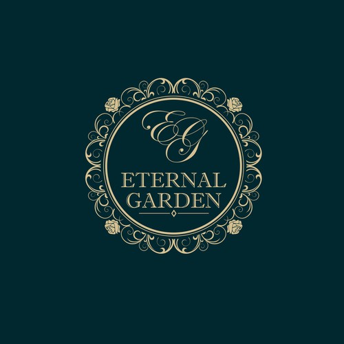 Luxury logo for floral company