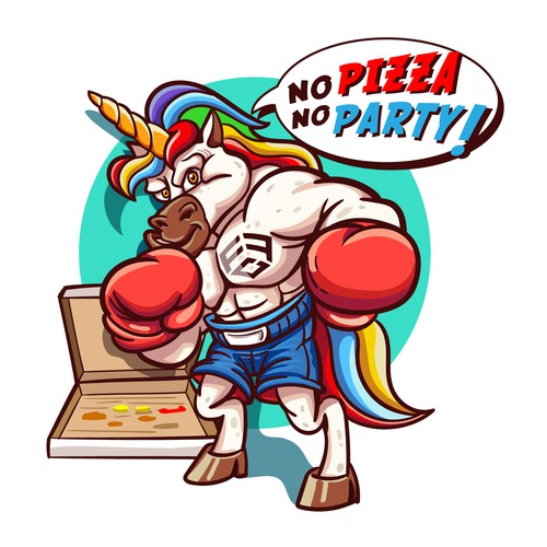 Fun Boxer Horse Mascot for a Company