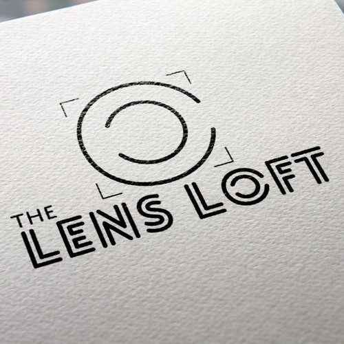 Logo Mockup for the Lens Loft