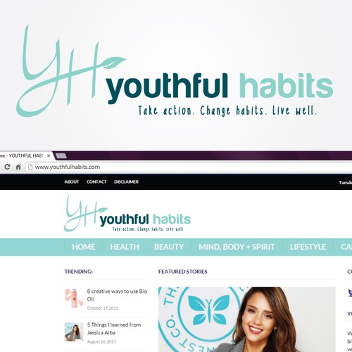 Youthful Habits Logo Design