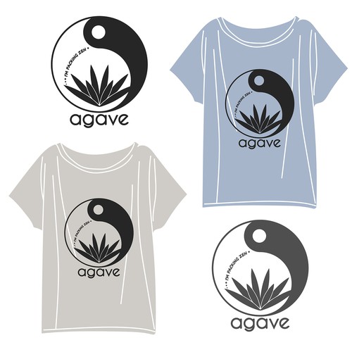T-shirt design for Yoga Studio