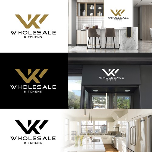 Logo for a Wholesale kitchen cabinet supplier