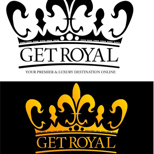 Luxury Logo concept for Get Royal
