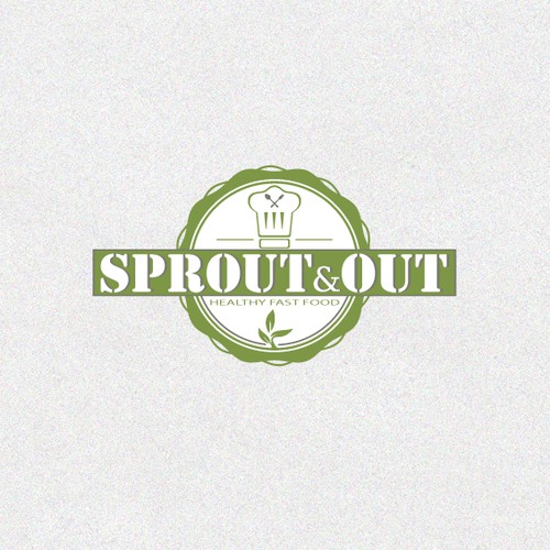 healthy fast food logo