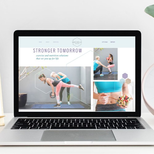 Logo Design and Website for Fitness Coach