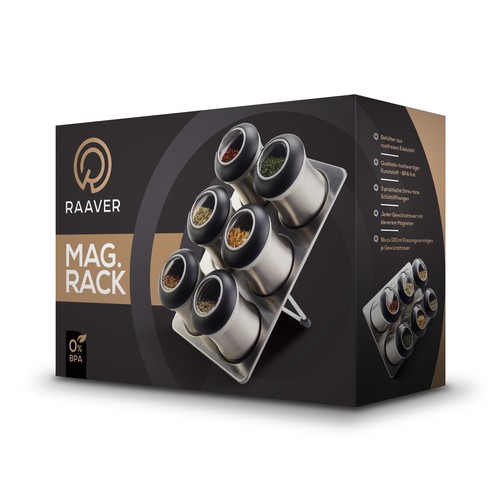 RAAVER Magnetic Rack Box Design