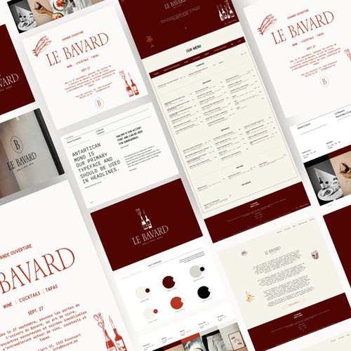 Restaurant Logo and Website