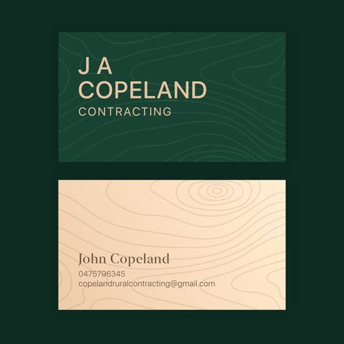 JA Copeland Business Card