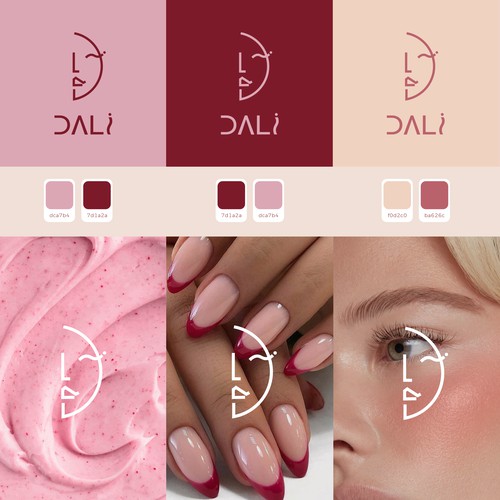 Logo concept for beauty salon Dali