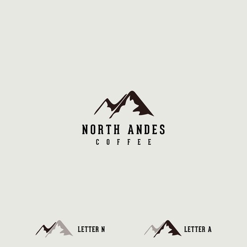 Logo for a  Colombian coffee seller