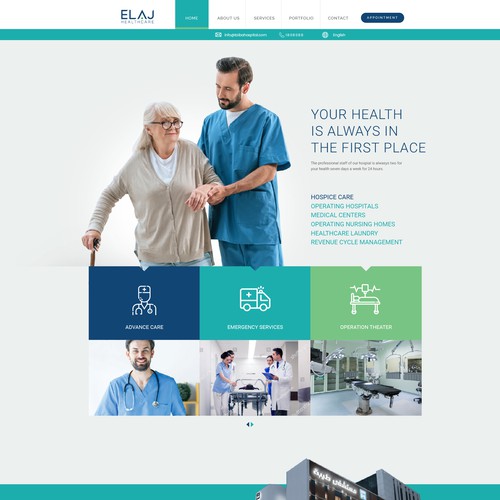 Homepage Design