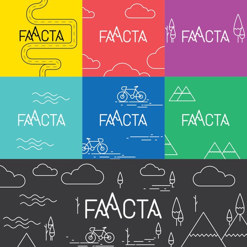 Modern logo concept for an outdoor store