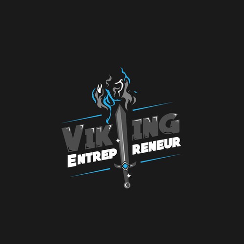 3-colored artwork design for a entrepreneurship event
