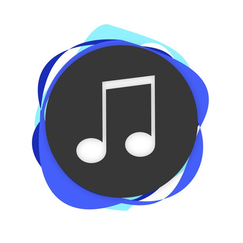 Instagram Logo für eine Musikseite